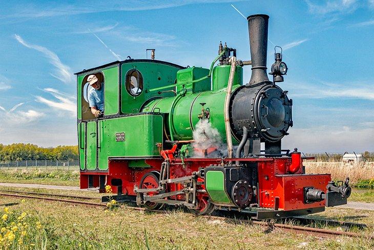 Train à vapeur du lac de Valkenburg