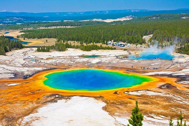 Gran Primavera Prismática, Parque Nacional Yellowstone