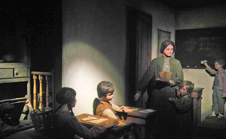 Exhibición en el Museo de la Lucha Macedónica