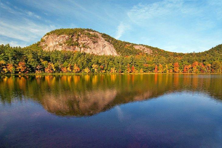 Couleurs d'automne au lac Echo