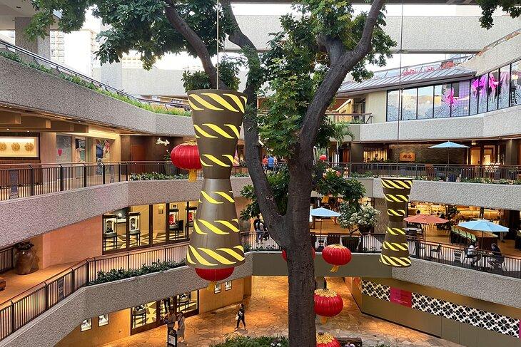 Centro Comercial Royal Hawaiian en Waikiki