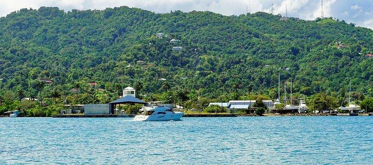 Küstenlinie in Port Antonio