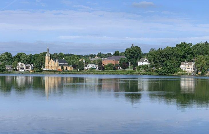 Río Saugatuck en Westport