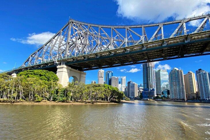 Story Bridge y el horizonte de Brisbane
