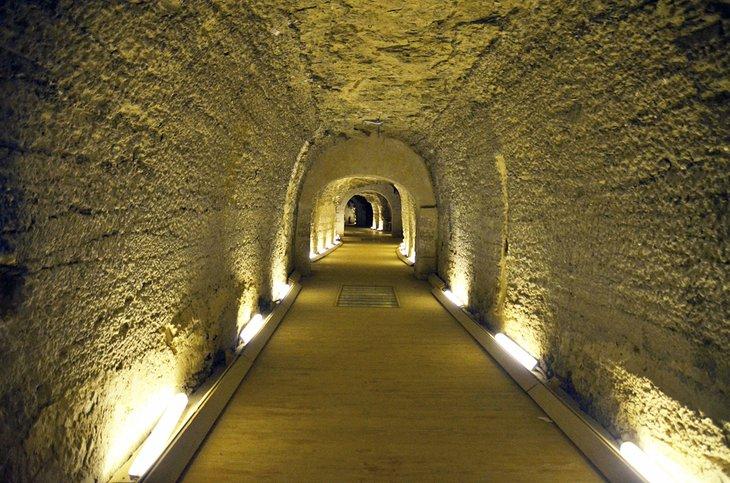 Dentro del Serapeo
