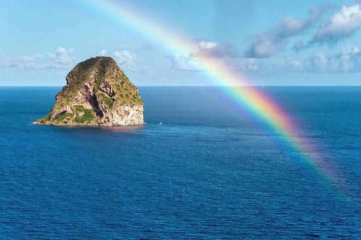Arcoíris sobre la Roca Diamante
