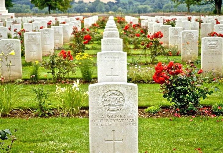 Friedhof in Somme