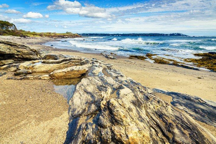 Crescent Beach State Park en Cape Elizabeth, Maine
