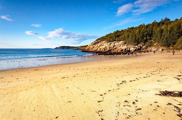 Playa Sand, Parque Nacional Acadia