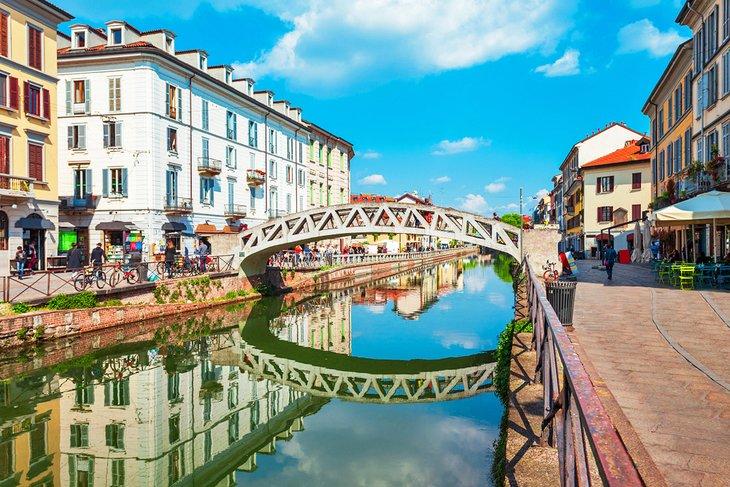 Naviglio Grande Kanal in Mailand
