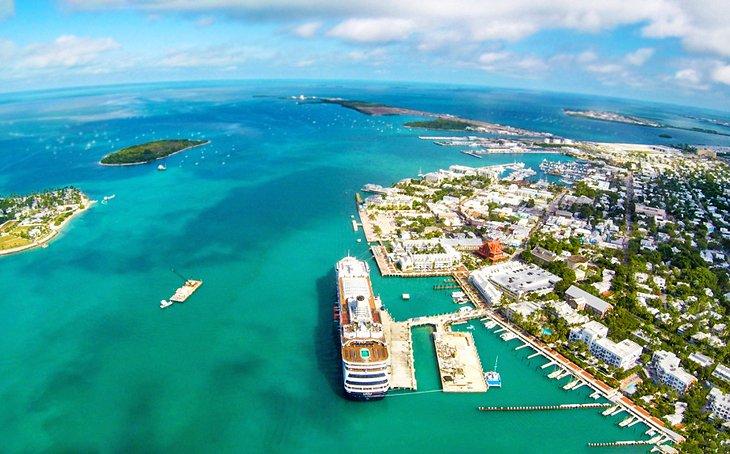 Luftaufnahme von Key West