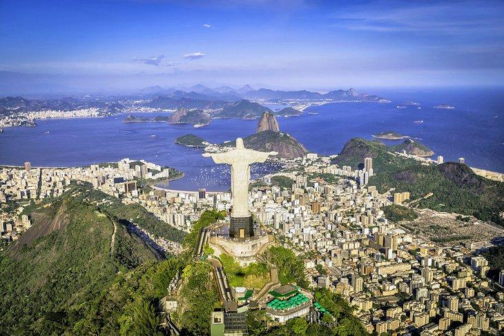 Blick über Rio de Janeiro, Brasilien