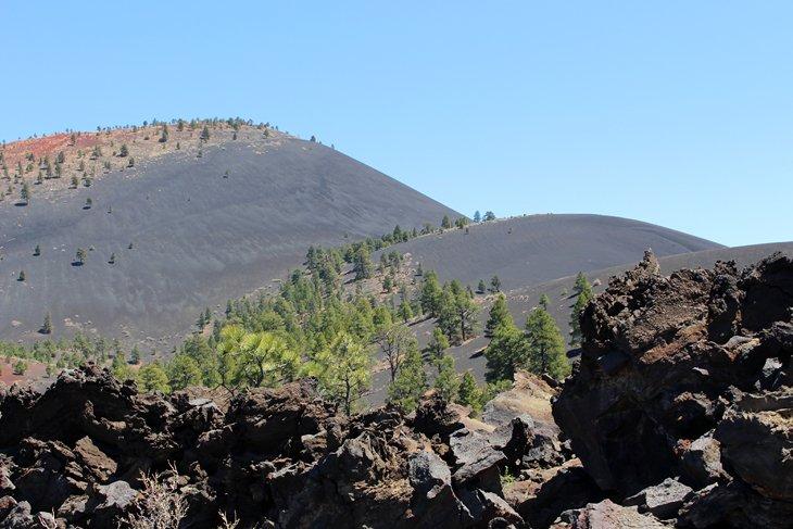 Sendero Lava Flow, Monumento Nacional del Volcán Sunset Crater