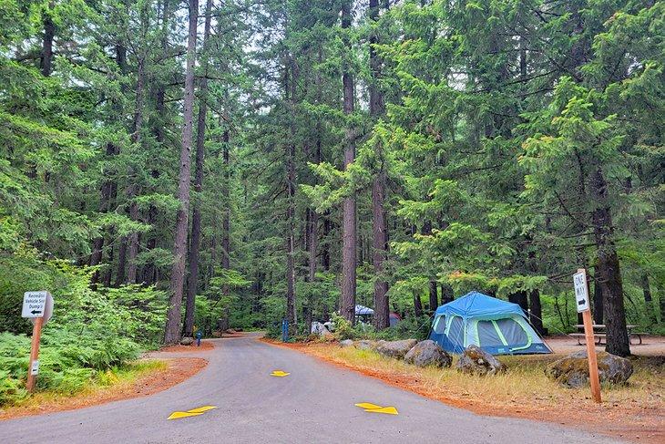 Camping Swift Reservoir