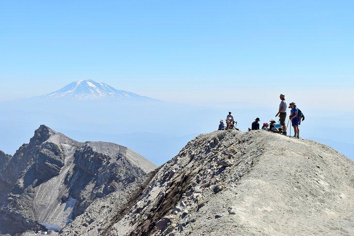 Escalando el Monte St. Helens
