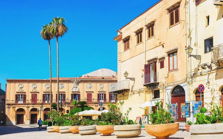 Plaza Vittorio Emanuele en Monreale