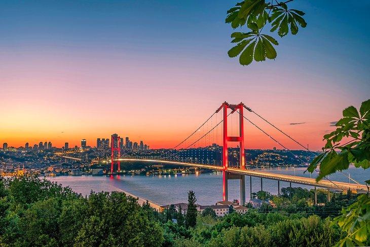 Vistas del Bósforo desde Nakkaştepe