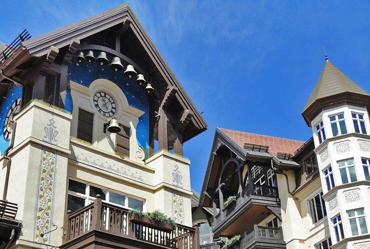 Edificios bávaros en Vail