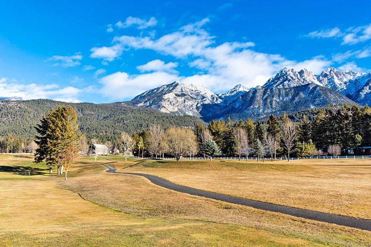 Campo de golf en Fairmont Hot Springs