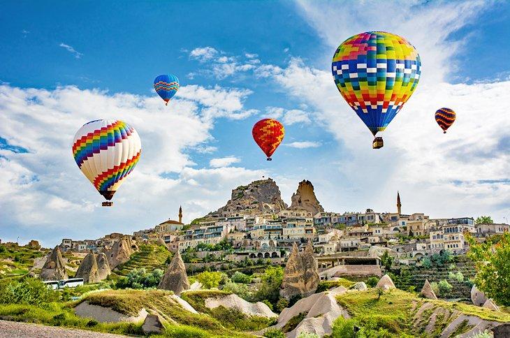 Globos aerostáticos en Capadocia