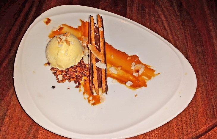 Postre helado del Distrito Pearl