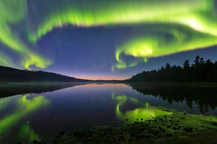 Nordlichter in Ivalo