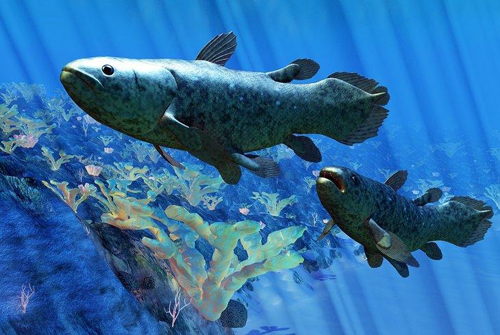 Coelacanth Fisch