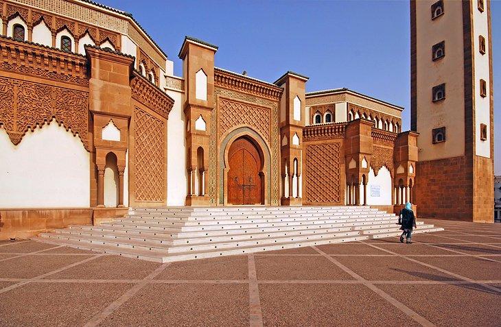 Mezquita en el Centro de la Ciudad de Agadir