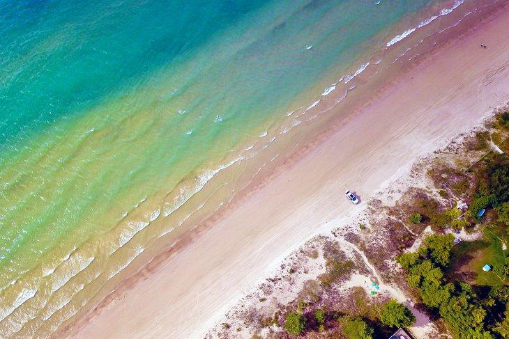 Vista aérea de Sauble Beach