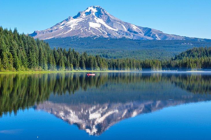 Lago Trillium y Monte Hood