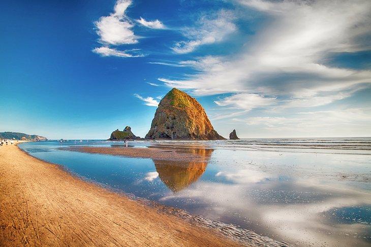 Haystack Rock en Cannon Beach
