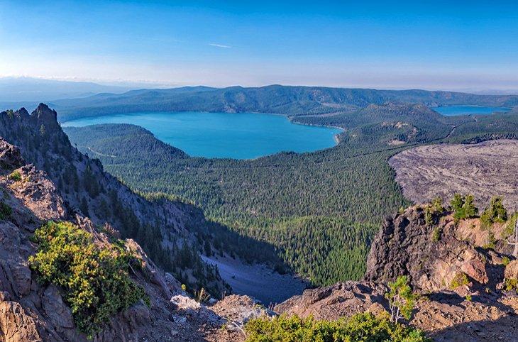Caldera de Newberry desde Paulina Peak