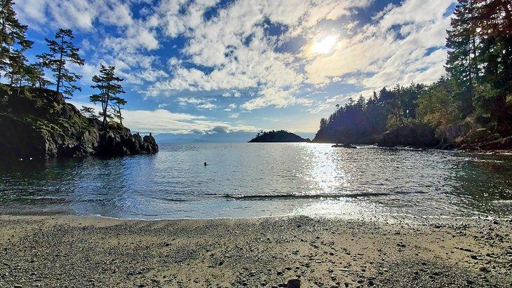 Iron Mine Bay auf dem Coastal Trail in Sooke
