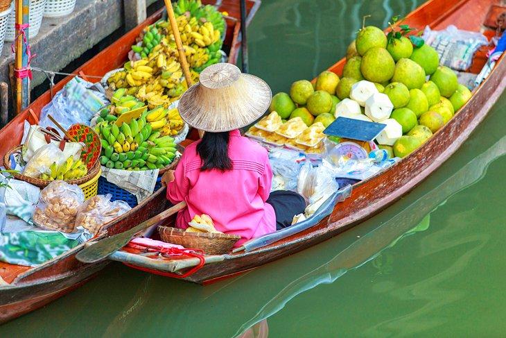 Mercado Flotante Damnoen Saduak