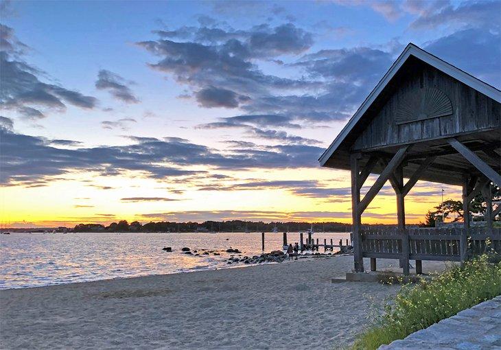 duBois Beach au coucher de soleil