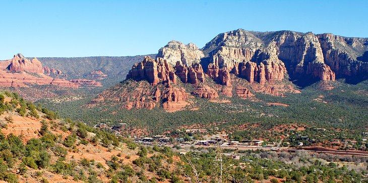 Vista de Sedona en primavera