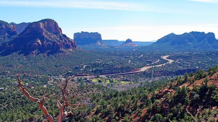 Carretera desde el Village de Oak Creek hasta Sedona