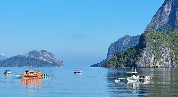 Falaises de calcaire, Palawan