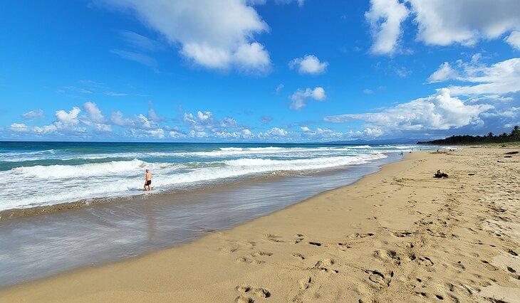Une plage à Cabarete