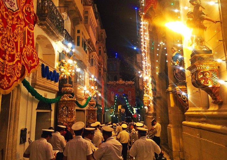 Festividades en Valletta