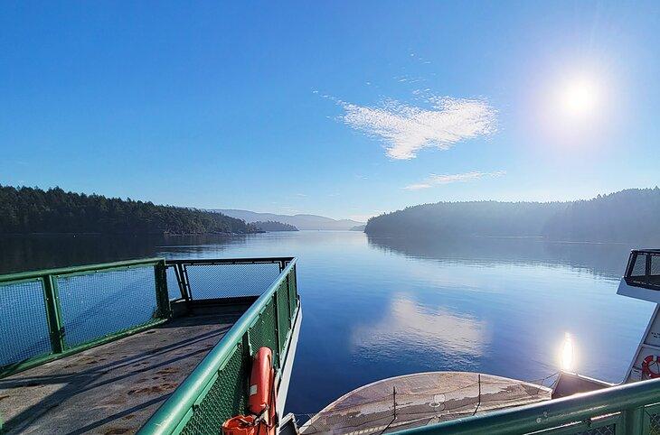 Ferry matutino en Puget Sound