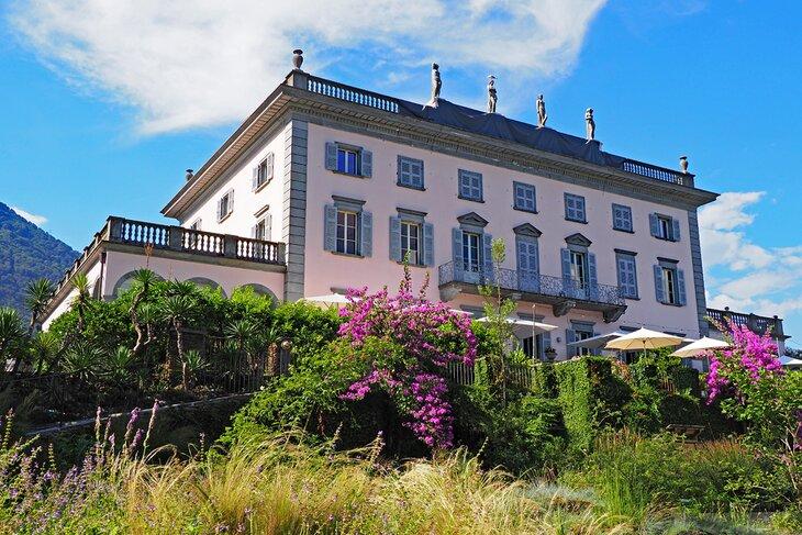 Edificio histórico en las Islas Brissago