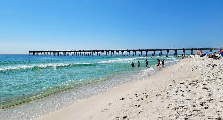 El muelle en Pensacola Beach