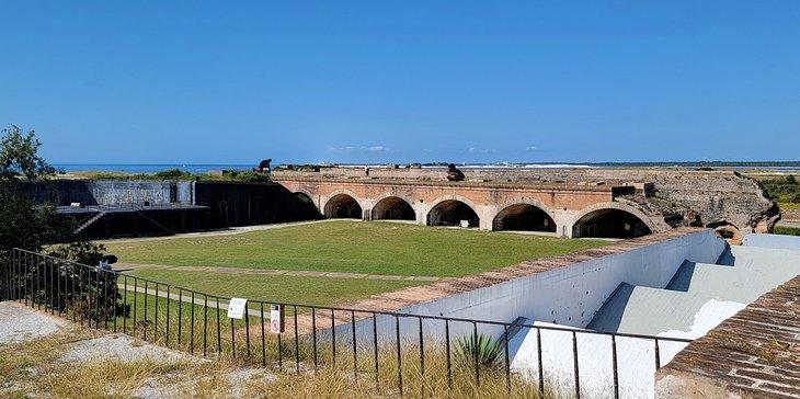 Vista sobre Fort Pickens