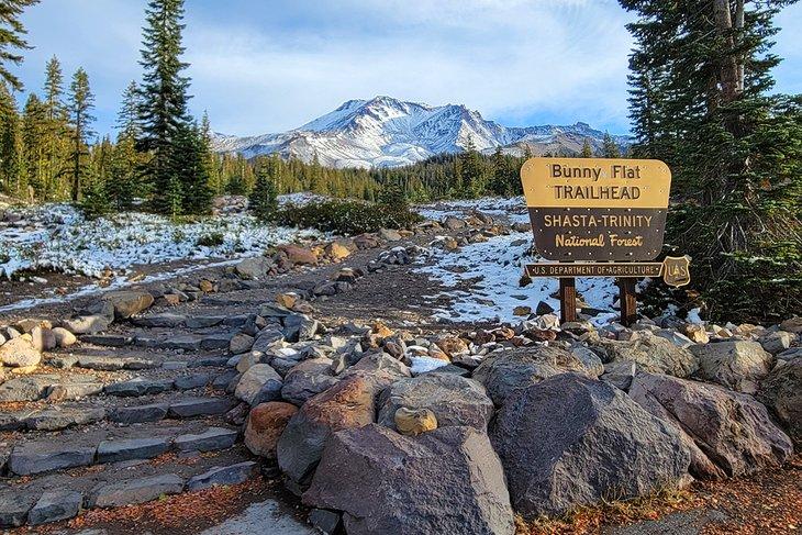 Monte Shasta desde Panther Meadows