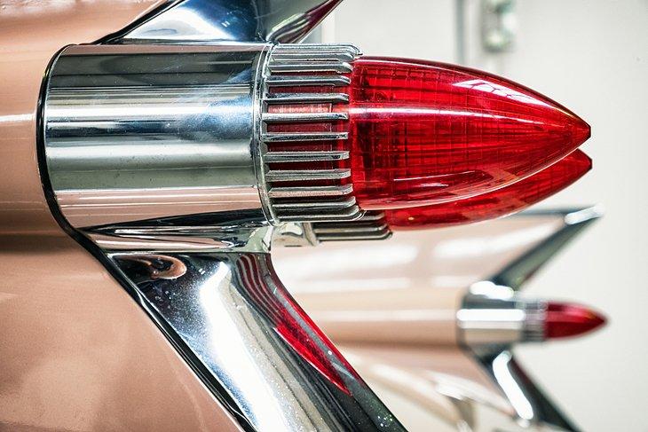 Feux arrière de Cadillac anciennes