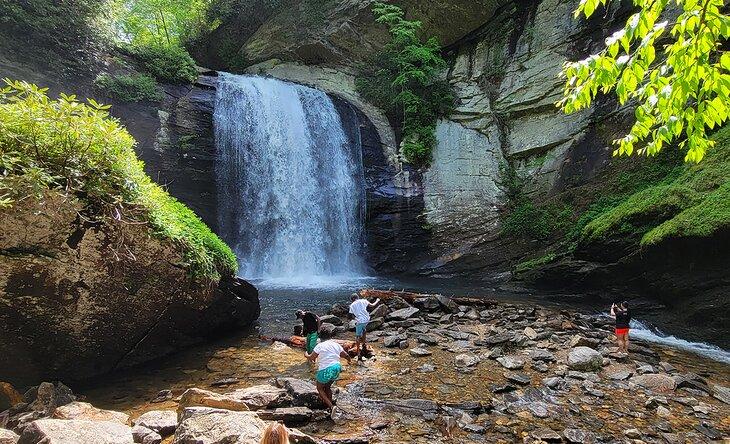 Cascada Looking Glass cerca de Brevard