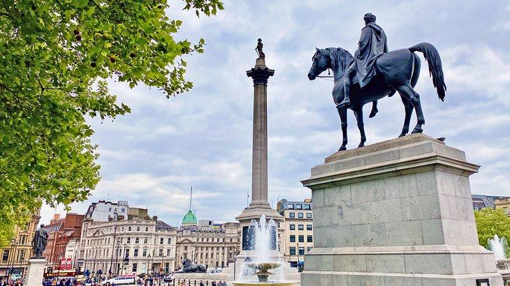 Trafalgar Square y la Columna de Nelson