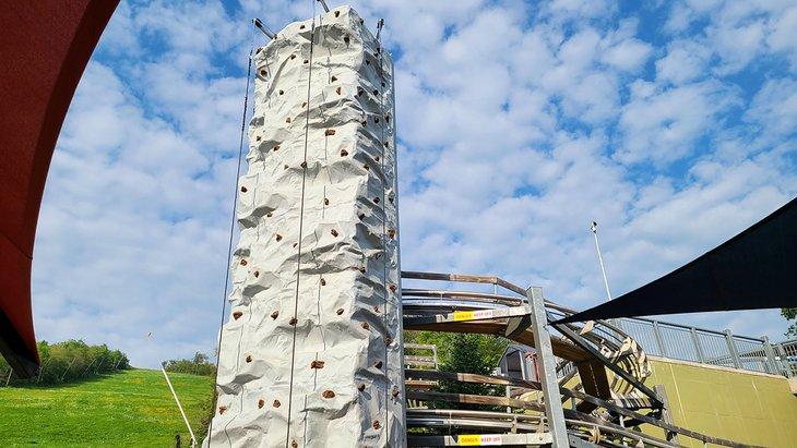 Pared de escalada en Blue Mountain