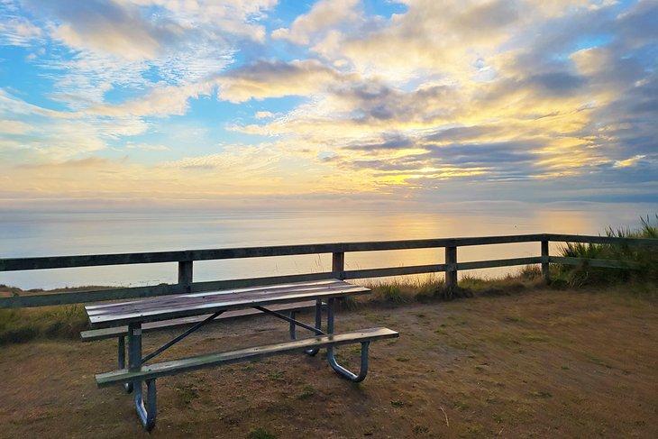 Parque Estatal Fort Ebey, vista desde la Batería de Artillería